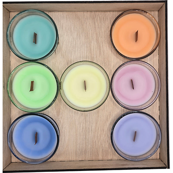 Chakra Kaarsen Set